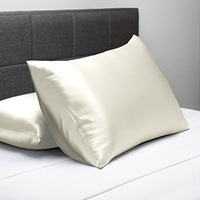 Housse de coussin de luxe super douce d'usine, élégante et raffinée en satin de soie pour les cheveux et la peau