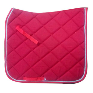 Tapis de selle anglais Premium SoftTouch rembourré et respirant avec doublure en tissu facile à nettoyer pour tous les styles de conduite - Product Image 1
