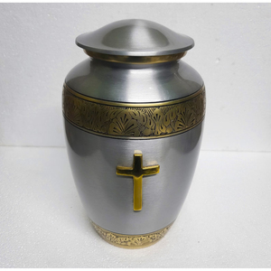 Urnas de cremación de metal de calidad superior para suministros funerarios Urnas de metal a precio mayorista Suministros y equipos para funerales y cementerios - Product Image 5