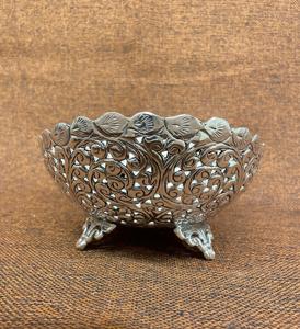 ชามรูปไข่ขนาดเล็กชุบเงินสำหรับตกแต่งบ้าน,ชามใช้ได้สำหรับตกแต่งและให้ของขวัญสินค้าออกใหม่ - Product Image 4