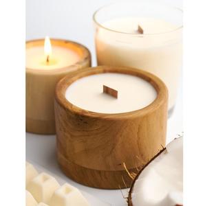 Vela Zen, candelabros de madera hechos en India para decoración de mesa de Hotel en casa para ocasiones navideñas, otros tarros de velas - Product Image 4