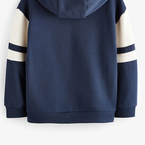 เสื้อฮู้ดเด็กผู้ชาย / ดีไซน์สีตัดต่อ สำหรับผู้ซื้อจำนวนมาก แขนยาว ผ้ามีสไตล์และระบายอากาศได้ดี พร้อมบริการออกแบบโลโก้ตามสั่ง - Product Image 6