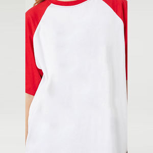 Camisetas de Verano para Mujer, Talla Grande, Cuello Alto, 100% Algodón Ecológico, Diseño Urbano con Estampado Puff, Estilo Oversize - Product Image 6