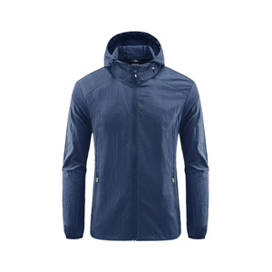 Veste de sport tendance de haute qualité coupe-vent Ventes chaudes Fabrication sur mesure Veste de sport légère imperméable pour hommes - Product Image 2