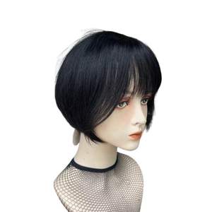 Perruque de qualité médicale du Vietnam avec ligne de cheveux naturelle HD Full Lace de couleur personnalisée et confort sans colle - Product Image 5