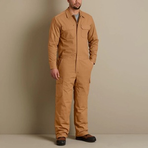 FR Men's 4,5 oz Nomex IIIA Flame-Resistant Premium Cotton Overol Protective Work Safety Shirt Style Suit - Product Image 4