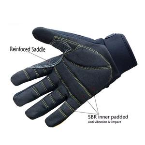 Gants de travail anti-impact en TPR personnalisés en gros, gants de sécurité anti-impact - Product Image 3