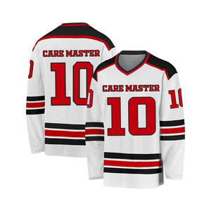 เสื้อเจอร์ซีย์สำหรับฝึกซ้อมสีพื้นเสื้อทีมฮ็อกกี้น้ำแข็งลีก - Product Image 1