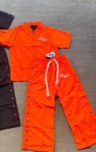 ชุดกันลมผ้าไนล่อนสำหรับผู้ชายและผู้หญิงชุดกันลมแบบสองชิ้น - Product Image 3