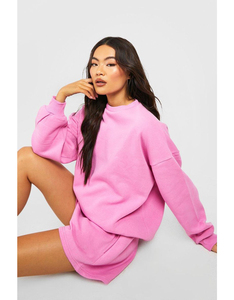 Pantalones cortos de lana para mujer, conjunto de 2 piezas para Fitness, sudaderas, pantalones cortos, chándal, sudaderas de manga larga, conjunto de Tops para mujer - Product Image 3