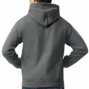 Sudadera con Capucha Extra Grande de Alta Calidad, Gruesa, Térmica, 100% Algodón, Ropa Urbana, con Logotipo Personalizado para Hombre - Product Image 5
