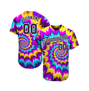 Uniforme de béisbol sublimado de alta calidad con el número y el nombre del equipo, hecho con poliéster transpirable de secado rápido. - Product Image 3