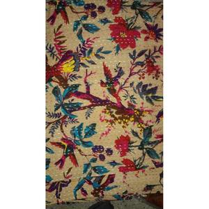 Colcha Kantha india hecha a mano, cubrecama de algodón, colcha tradicional de patchwork, manta doble, lote al por mayor de 12 piezas para el hogar - Product Image 4