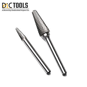 Rebabas rotativas personalizables en forma de árbol de carburo de tungsteno con extremo puntiagudo y soporte OEM de vástago recto - Product Image 4