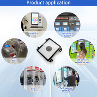 EMT8751B Módulo Escáner de Código de Barras de Montaje en Pared para Exteriores Sistema de Escáner de Código de Barras 2d Android Windows