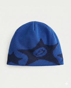 Vente en gros de bonnets personnalisés 100% acrylique avec broderie haut de gamme et design personnalisé. Chapeau d'hiver chaud avec design personnalisé pour la marque - Product Image 2