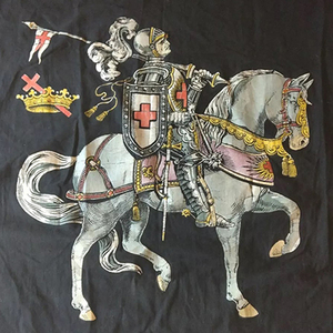 Hiệp sĩ Templar cổ masonic freemasonry cổ điển hiếm Cờ đen biểu ngữ thêu chất lượng hàng đầu 2025 thêu Mason biểu ngữ - Product Image 1