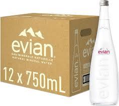 Ventes chaudes d'eau minérale Evian en bouteilles de 75 cl, disponible en différentes tailles, eau potable de qualité supérieure - Product Image 5