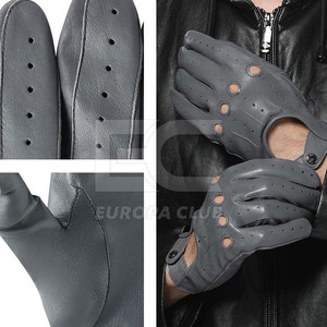 Nouveau produit Fournisseur d'usine Gants d'hiver Gants de conduite en cuir pour hommes Protection Porter des gants - Product Image 5