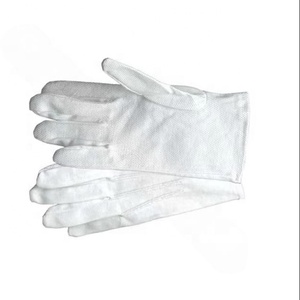 ถุงมือผ้าฝ้ายสีขาวสำหรับคนงานถุงมือผ้าฝ้ายธรรมชาติ - Product Image 3