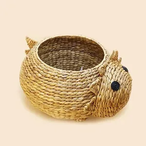 Cesta de agua de dinosaurio para decoración de guardería, cesta de lavandería para niños, cesta de almacenamiento de cuerda de dinosaurio para pañales de bebé - Product Image 2