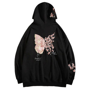 เสื้อฮู้ดปักลายแขนยาวสำหรับผู้ชายเสื้อมีฮู้ดปักลายดีไซน์ตามสั่ง - Product Image 1