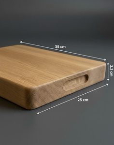 Tabla de cortar de madera y plato de servir Forma rectangular duradera 12mm de espesor - Product Image 2