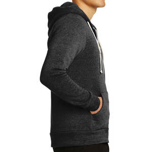 Sudadera con capucha y cremallera Lisa informal con estampado personalizado de Bella Canvas - Product Image 3