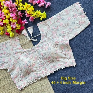 คอลเลกชั่นใหม่สีสวยๆดีไซน์เนอร์ผ้าฝ้ายแท้พร้อมเสื้อปักลายสำหรับผู้หญิงแฟชั่น - Product Image 1