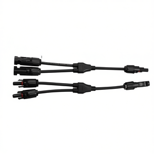 Connecteur solaire MC4 en Y à trois voies, mâle et femelle, pour panneaux photovoltaïques et autres connecteurs - Product Image 2