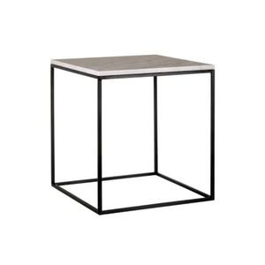 โต๊ะกาแฟปรับระดับได้สไตล์โมเดิร์นคลาสสิก ท็อปหินอ่อนลายเหล็ก ดีไซน์โบราณ สำหรับบ้านหรือเฟอร์นิเจอร์ห้องนั่งเล่นโรงแรม - Product Image 1