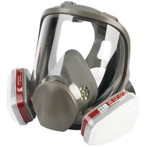 Máscara de Gas Completa – Protección de Goma y Plástico Contra Pintura en Aerosol, Fuego, Químicos y Polvo con Diseño Antivaho - Product Image 1