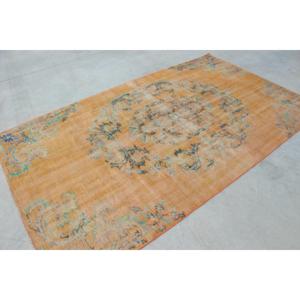 Alfombra Turca Vintage de 5.3x9.1 pies (162x278 cm), Alfombra Oriental Naranja - Product Image 3