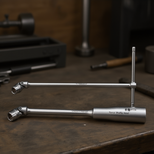 Chiave a T cromata con attacco girevole per viti a testa Torx - Product Image 3