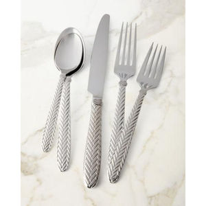 Juego de cubiertos de plata pulida con espejo de alta calidad, cubiertos de excelente calidad, vajilla, accesorios de cocina a precios bajos - Product Image 2