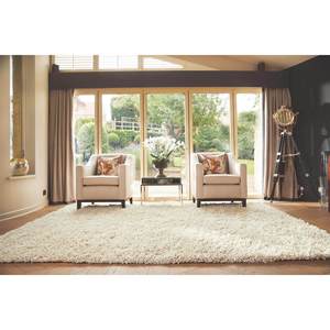 Imperial Ivory Shaggy Pile Wool Area <b>Rug</b> Luxurious Set - Product Image 3