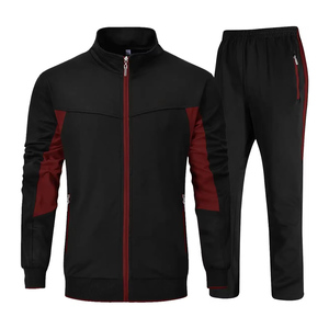 ชุดวอร์มสีพรีเมี่ยมสำหรับผู้ชายผ้าโพลีเอสเตอร์100% ออกแบบได้ตามต้องการ - Product Image 1