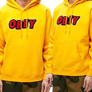 Haute Qualité Personnalisé 100% Coton Chenille Patch Broderie Streetwear Pull En Gros Chenille Broderie Hoodies pour Hommes - Product Image 5