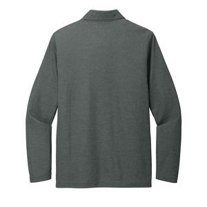 Chemises polo à manches longues décontractées pour hommes Chemises de golf Coupe classique Texture Pulls à manches longues Chemise polo à manches longues - Product Image 2