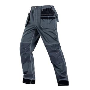 Mens Carperner Cotton Durable Multi Pockets Multifunctional Work Trousers With Eva <b>Knee</b> <b>Pads</b> Work Pant Workwea - Product Image 2