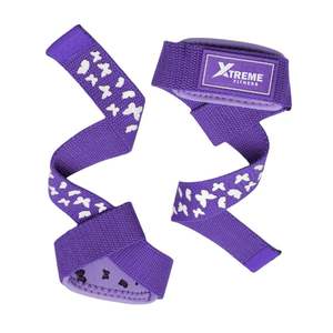 Correas de Levantamiento de Pesas de Gimnasia de Verano al por Mayor, Agarre Flexible para Entrenador de Gimnasio, Soporte para Muñeca, Cierre de Velcro con Estampado de Gel de Algodón, Crossfit - Product Image 3