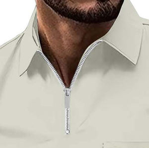 เสื้อโปโลผู้ชายผ้าคอตตอนไซส์ใหญ่พิเศษแห้งเร็วระบายอากาศได้ดีโลโก้ตามสั่งแบบมีสไตล์ - Product Image 6