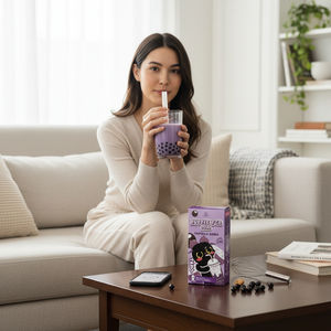 ชุดชงชานมไข่มุกสำเร็จรูปพร้อมรสชาติในกล่อง - Product Image 1