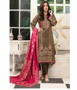 Masoori Creation Volume ofrece trajes Shalwar Kameez pakistaníes e indios de alta calidad para mujer, para todas las temporadas, en tela Lawn, para ocasiones formales. - Product Image 5