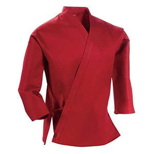 Ensemble de Kimono de Boxe Personnalisé en Gros avec Logo Imprimé en Sérigraphie, Léger, Écologique, 300g, Homme/Femme, Position du Logo sur le Devant, Karaté - Product Image 6