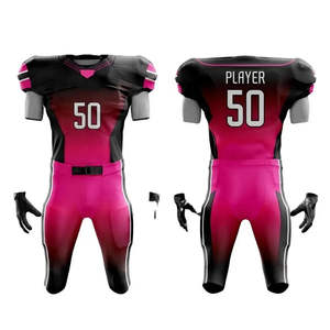 Ensemble d'uniformes de football américain de produits professionnels Super Top Chemises personnalisables avec numéro Pattern Sports Gear - Product Image 4