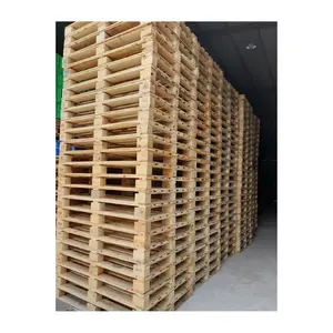 EUR HARDWOOD PALLETS USED PALLETS VIETNAMESE EXPORTERS FOB 2-3$/PCS TOP QUALITY CHEAP PRICE