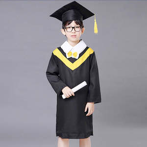 Robes de graduation unisexes pour enfants personnalisées OEM, tissu Oxford en polyester, uniformes scolaires pour la maternelle et la garderie - Product Image 5