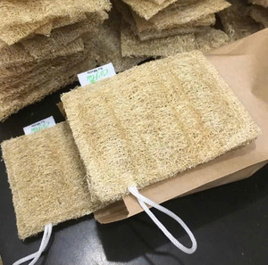 Wholesale Loofah Dishwashing Brush Natural Cleaning <b>Sponge</b> For Japan market - Product Image 5