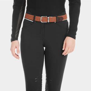 Pantalones de montar a caballo de diseño OEM de venta directa de fábrica para mujer ropa ecuestre pantalones de montar a caballo de secado rápido respetuosos con la piel - Product Image 3
